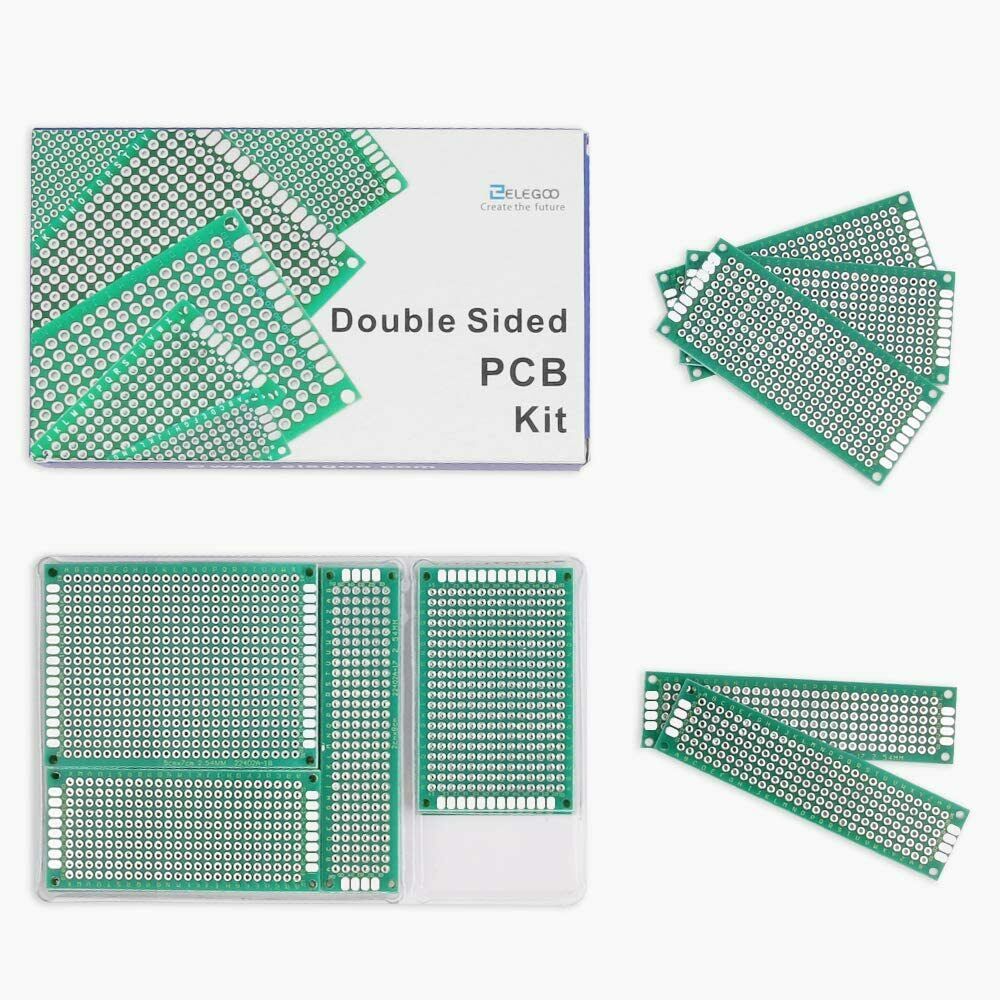 3 Schede PCB Millefori 9x15 Cm - Doppia Faccia Per Prototipi Elettronici - Foto 7