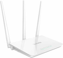 Carica l'immagine nel visualizzatore di Gallery, Router Wireless IEEE 802.11 n / g / b Velocità 300 mbps, 3 antenne 5 db Tenda F3