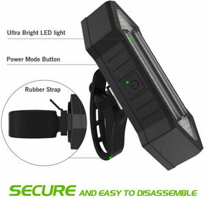 Fanale Posteriore Per Bicicletta HAHAKEE - Telecomando Wireless, Freccia e...
