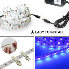 Carica l'immagine nel visualizzatore di Gallery, Onforu 5M UV Striscia Flessibile Ultraviolette a 300 LEDs, Ultravioletto...