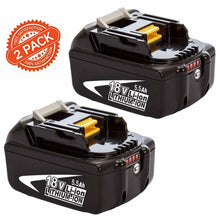 Carica l'immagine nel visualizzatore di Gallery, 2X FUNMALL BL1860B 18V 5.5Ah di Batteria Ricambio per Makita BL1860 (d2c)