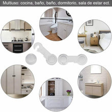 Carica l&#39;immagine nel visualizzatore di Gallery, Kit completo di sicurezza per bambini, Chiusure cassetti, Paraspigoli, Tappi