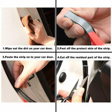 Carica l&#39;immagine nel visualizzatore di Gallery, Guarnizione per portiera auto, Striscia sigillante auto adesiva, Universale, 5 m