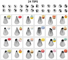 Carica l'immagine nel visualizzatore di Gallery, Set da 34 pezzi, Beccucci per Sac a Poche + Componenti per decorazione