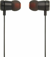 Carica l'immagine nel visualizzatore di Gallery, Auricolari In-Ear JBL T290, Suono stereo bassi potenti, Attacco jack 3.5 mm Nero