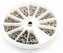 Carica l'immagine nel visualizzatore di Gallery, PROtastic Kit di viti e bulloni in acciaio inox, 600 pezzi: M1, M1.2, M1.4, M1.6