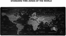 Carica l'immagine nel visualizzatore di Gallery, Tappetino da Gaming XXL per mouse e tastiera PC, Mappa del mondo 900x 400x 3 mm