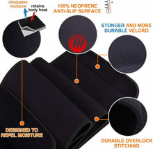 Carica l'immagine nel visualizzatore di Gallery, Cintura addominale dimagrante, Fascia snellente effetto sauna in neoprene Unisex