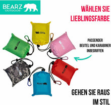 Carica l&#39;immagine nel visualizzatore di Gallery, BEARZ Outdoor Coperta da Picnic Impermeabile, Telo PIC Nic Giallo Brillante