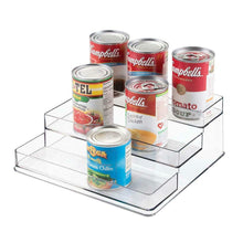 Carica l&#39;immagine nel visualizzatore di Gallery, iDesign Organizer cucina, Grande scaffale cucina a 3 ripiani in plastica,...