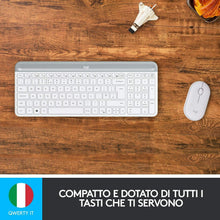 Carica l'immagine nel visualizzatore di Gallery, Kit Tastiera e Mouse Wireless, Layout Italiano QWERTY, Logitech MK470