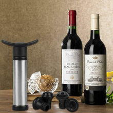 Carica l&#39;immagine nel visualizzatore di Gallery, Senhai Pompa per Vino con 15 Tappi Bottiglie di Vino, Salvaschermo...