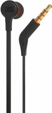 Carica l'immagine nel visualizzatore di Gallery, Auricolari In ear JBL T210 con microfono integrato, 3.5 mm, Suono potente, Nero