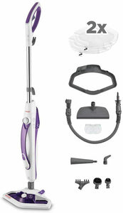 Scopa a Vapore Polti Vaporetto SV440_Double con Pulitore Portatile + accessori