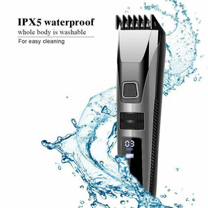 Tagliacapelli elettrico Professionale da uomo, Regolabarba Impermeabile