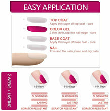 Carica l&#39;immagine nel visualizzatore di Gallery, Elite99 Base e Top Coat Semipermanente per Unghie, Smalto in...