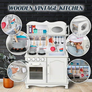Kinderplay Cucina Legno Bambini - Grande per Bianca