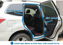 Carica l&#39;immagine nel visualizzatore di Gallery, Guarnizione per portiera auto, Striscia sigillante auto adesiva, Universale, 5 m
