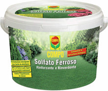 Carica l'immagine nel visualizzatore di Gallery, Concime a base di Solfato Ferroso Azione rinforzante e rinverdente 5Kg BIO Compo