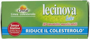 Lecinova Tabs, Con Beta Glucani, Controllo del Colesterolo, Riduzione del...