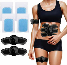 Carica l&#39;immagine nel visualizzatore di Gallery, 40 x Adesivi PAD in gel di ricambio per elettrostimolatore, EMS ABS gel training