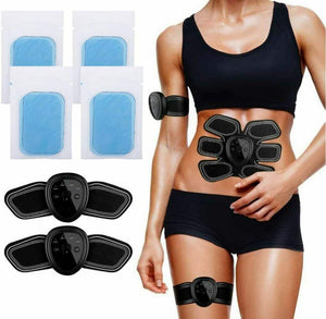 40 x Adesivi PAD in gel di ricambio per elettrostimolatore, EMS ABS gel training