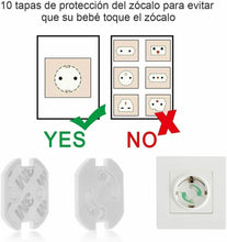 Carica l&#39;immagine nel visualizzatore di Gallery, Kit completo di sicurezza per bambini, Chiusure cassetti, Paraspigoli, Tappi
