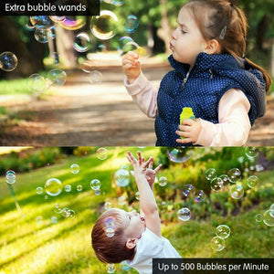 Baztoy Macchina Bolle di Sapone Elettrico Soffiatori con 2...