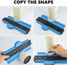 Carica l'immagine nel visualizzatore di Gallery, Calibro da profilo da 250 mm per contorni irregolari, Duplicatore in ABS preciso