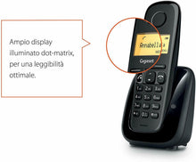 Carica l'immagine nel visualizzatore di Gallery, Telefono Cordless Gigaset A280, Vivavoce di alta qualità