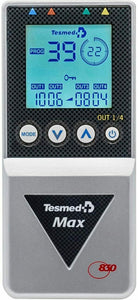 Tesmed MAX 830 con 20 elettrodi elettrostimolatore muscolare professionale :...