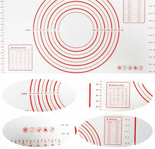 Carica l'immagine nel visualizzatore di Gallery, Gwhole Tappetino da Forno in Silicone, Cucina Grande Stuoia Red
