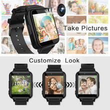 Carica l'immagine nel visualizzatore di Gallery, Smartwatch per Bambini, Orologio Intelligente Ragazzo e Ragazza Nero