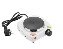 Carica l&#39;immagine nel visualizzatore di Gallery, Mini Fornello Elettrico 500W Regolabile Piastra Ghisa Viaggio Campeggio 108 Mm