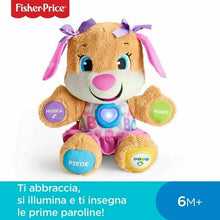 Carica l'immagine nel visualizzatore di Gallery, Fisher-Price La Sorellina del Cagnolino Ridi e Impara, Morbido Peluche...