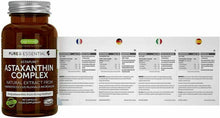 Carica l&#39;immagine nel visualizzatore di Gallery, Pure &amp; Essential Astaxantina Naturale, Complesso Antiossidante di AstaPure...