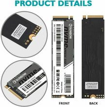 Carica l&#39;immagine nel visualizzatore di Gallery, TCSUNBOW - Unità SSD M.2 2280 PCIe Express GEN3.0x4 NVMe da 240 GB NVME 128GB