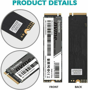 TCSUNBOW - Unità SSD M.2 2280 PCIe Express GEN3.0x4 NVMe da 240 GB NVME 128GB