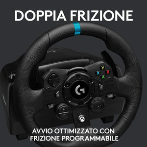 Logitech G923 TRUEFORCE Volante da Corsa e Pedali per Xbox Series X/S, Xbox One