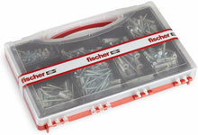 Carica l'immagine nel visualizzatore di Gallery, Fischer 71080 Kit SOS Casa 360 pz Tasselli e Viti per Muro Pieno e Mattoni, Set