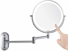 Carica l&#39;immagine nel visualizzatore di Gallery, Auxmir Specchio Trucco con Ingrandimento 5X/1X (Batterie al litio)