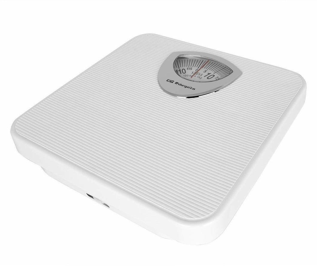 Bilancia pesa persone meccanica, Portata fino 120 Kg, Analogica Orbegozo PB 2010