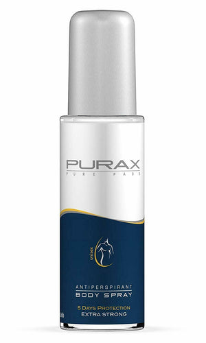 Purax, Spray antitraspirante, extra forte: fino a 5 giorni di protezione, 50 ml
