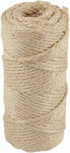 Carica l'immagine nel visualizzatore di Gallery, Cordino in fibra naturale Agipa 13127 Sisal grezzo, Gomitolo da 150 m, Filo