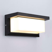 Carica l'immagine nel visualizzatore di Gallery, Lightess Applique da Parete Esterno Lampada LED Bianco Caldo