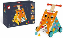 Carica l'immagine nel visualizzatore di Gallery, Janod- Gatto Carrello multiattività in Legno, Multicolore, J08005 Multicolore