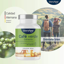 Carica l&#39;immagine nel visualizzatore di Gallery, Integratore Caffè Verde + Te Verde + Guaranà + Caffeina,Vitamina B2+B6,gloryfeel