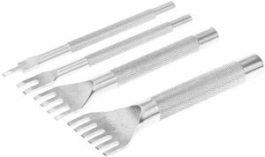 SUPVOX 4MM 1/2/4/6 Punzoni Pelle Cuoio Perforazione per pelletteria Coltello