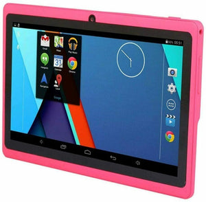 Tablet PC 7 Pollici,Computer portatile Quad Core Con Tastiera e Penna, Rosa