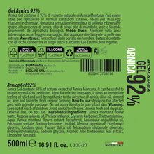 Carica l&#39;immagine nel visualizzatore di Gallery, Bidmamba Gel Arnica Per Cavalli Uso Umano 92% 500ml | 500ml,